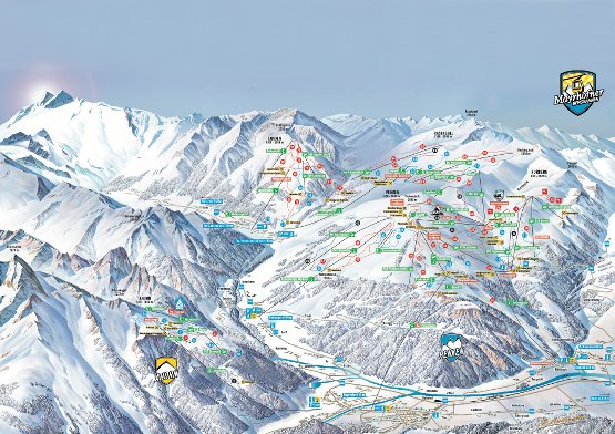 Vorschaubild Pistenplan Mayrhofen