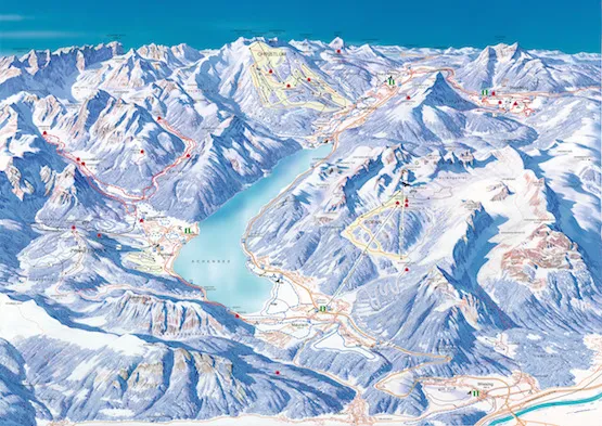 Pistenplan – Christlum Achenkirch am Achensee