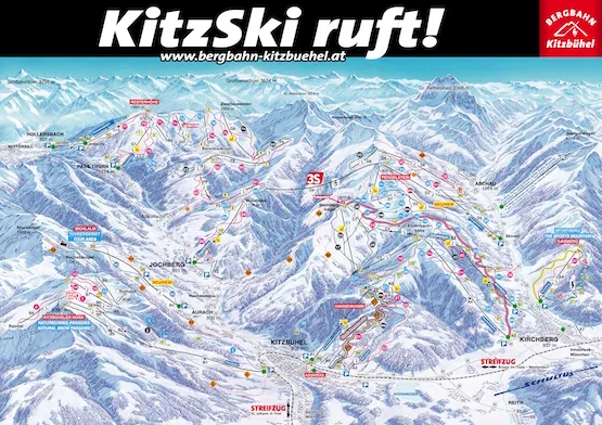 Карта трасс – КицСки — Кицбюэль/Кирхберг